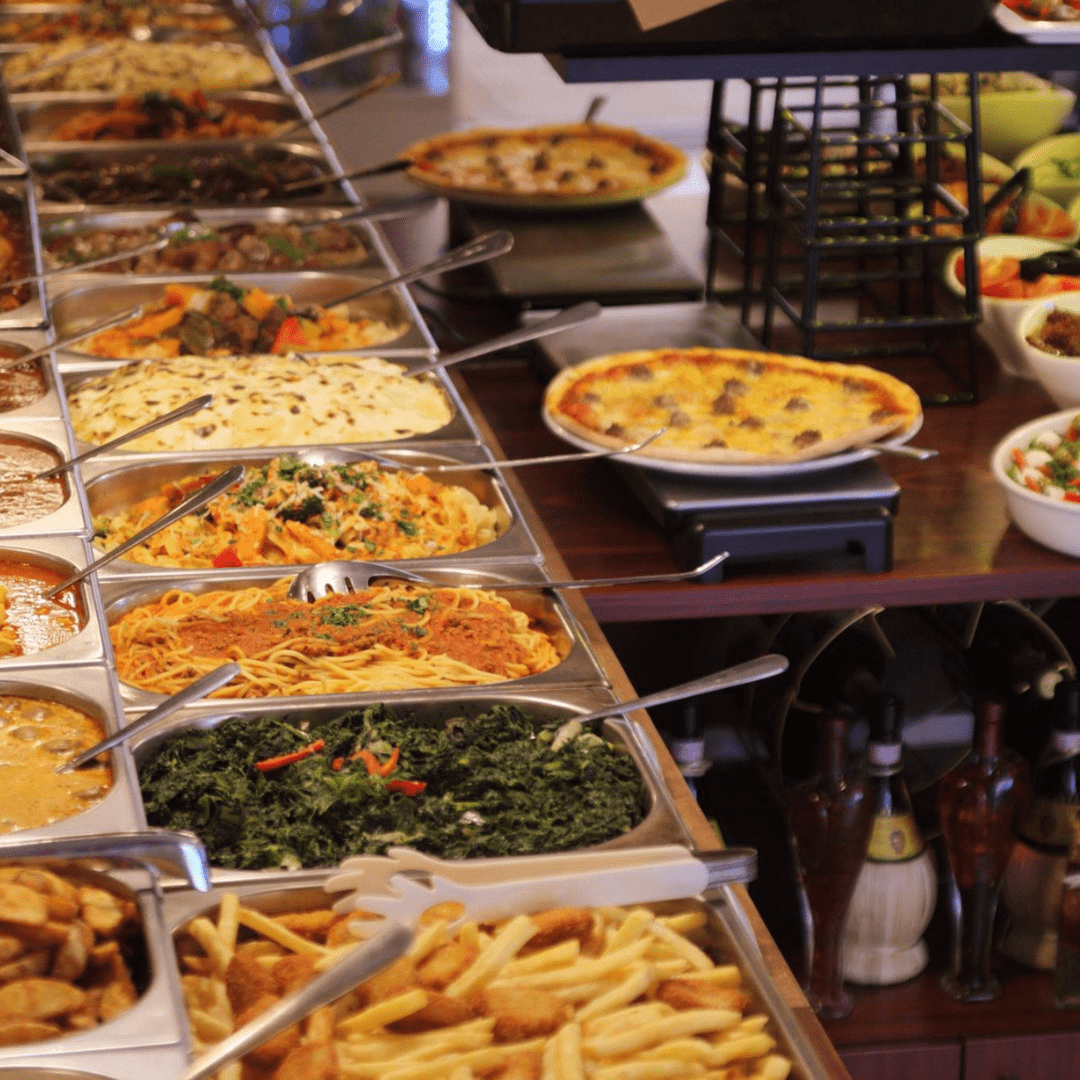 Varieret buffet