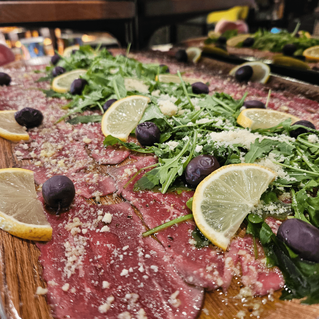 Carpaccio i buffet